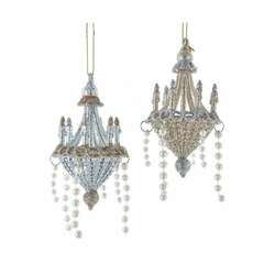 Item 103548 thumbnail Glitter Chandelier Ornament