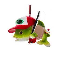 Item 103832 thumbnail Fishing Dude Ornament