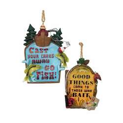 Item 103842 thumbnail Fish Sign Ornament