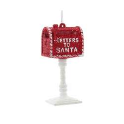 Item 104035 thumbnail Letters To Santa Mailbox Ornament