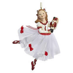 Item 104057 thumbnail Clara With Nutcracker Ornament