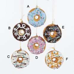 Item 104064 thumbnail Multicolor Donut Ornament