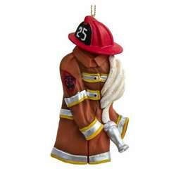 Item 104320  Fire Fighter Coat Ornament