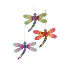 Item 104340 thumbnail Colorful Dragonfly Ornament