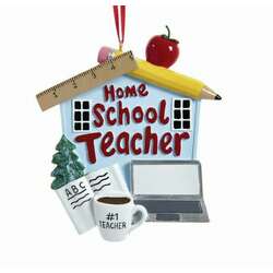 Item 104482 Home School Teacher Ornament