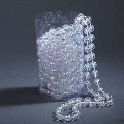 Item 104496 thumbnail Clear Iridescent Bead Garland