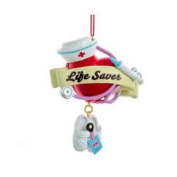 Item 104538 thumbnail Nurse Heart With Shoe Ornament