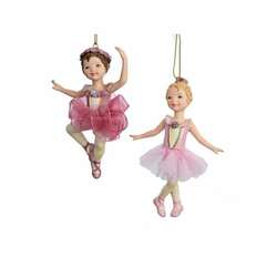 Item 105054 thumbnail Pink Ballet Girl Ornament