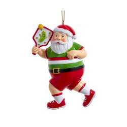 Item 105236 thumbnail Pickleball Santa Ornament
