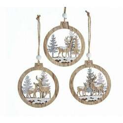 Item 105444 thumbnail Christmas Reindeer With Tree Ornament