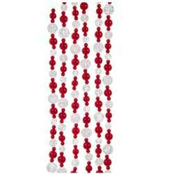 Item 105489 thumbnail 6ft Red Bead Garland