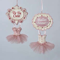 Item 105792 Ballet Dress Ornament 