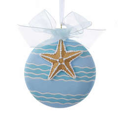 Item 106633 thumbnail Starfish On Disc Ornament