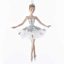 Item 106711 Snow Queen Ballerina Ornament