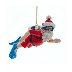 Item 107057 thumbnail Scuba Santa Ornament