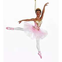 Item 107124 African American Ballerina Ornament