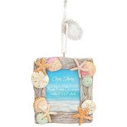 Item 108177 thumbnail Picture Frame Driftwood Shell Ornament