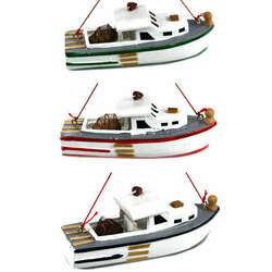 Item 108193 Lobster Boat Ornament