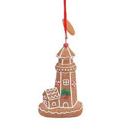 Item 108197 thumbnail Gingerbread Lighthouse Ornament
