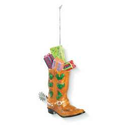 Item 108276 thumbnail Ceramic Cowboy Boot Ornament