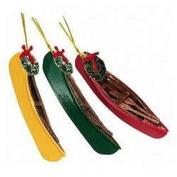 Item 108593 Canoe Ornament