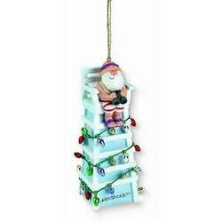 Item 108611 thumbnail Myrtle Beach Santa/Lifeguard Chair Ornament