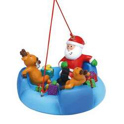 Item 108832 Santa River Tubing With Friends Ornament