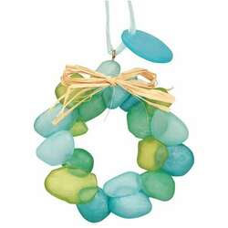 Item 109255 thumbnail Sea Glass Wreath Ornament
