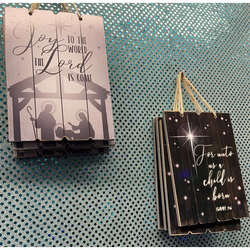 Item 122045 Adore Him Shaped Plaque