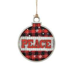 Item 122058 Peace Ornament