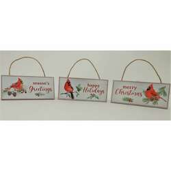 Item 122081 thumbnail Cardinal Christmas Sign