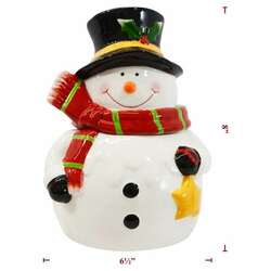 Item 127490 thumbnail Snowman Cookie Jar