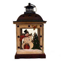 Item 127735 Snowman Lantern