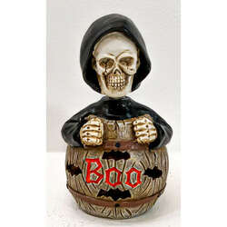 Item 128033 thumbnail Halloween Skeleton In Barrel