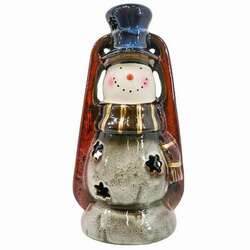 Item 128398 Snowman Lantern