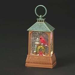 Item 134039 thumbnail LED Cardinal Joy Mini Dome Lantern