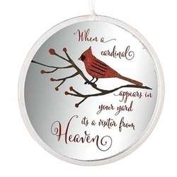 Item 134092 thumbnail Cardinal Memorial Disc Ornament
