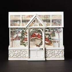 Item 134110 LED Swirl Greenhouse