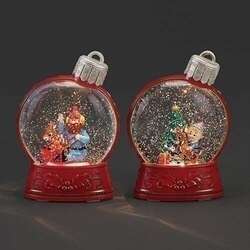 Item 134206 LED Rudolph Shimmer Ornament Shape