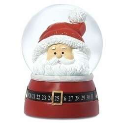 Item 134218 thumbnail Musical Santa Countdown Snow Globe