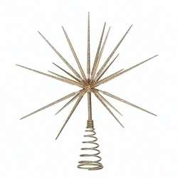 Item 134224 thumbnail Gold Starburst Tree Topper