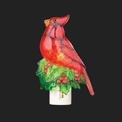 Item 134241 thumbnail Cardinal On Holly Nightlight