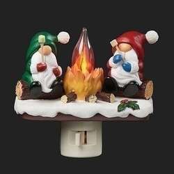 Item 134259 thumbnail Gnomes By Campfire Nightlight
