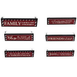 Item 140023 Holiday Message Ornament