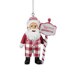 Item 143113 thumbnail Alabama Santa Overalls Ornament