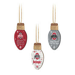 Item 143238 thumbnail Ohio State Holiday Lights Ornament