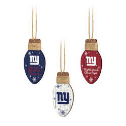 Item 143266 thumbnail New York Giants Holiday Light Ornament