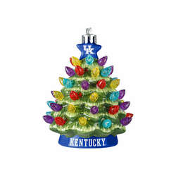 Item 143290 thumbnail Kentucky Ceramic Tree Ornament