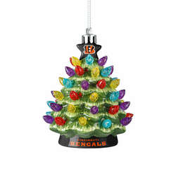 Item 143312 thumbnail Cincinnati Bengals Ceramic Tree Ornament