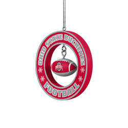 Item 143320 thumbnail Ohio State Floating Football Ornament